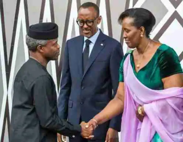 Acting President Osinbajo Attends The Presidential Inauguration Of Paul Kagame In Rwanda (Photos)